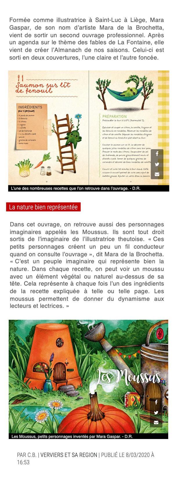 Article la Meuse 2020 Mara