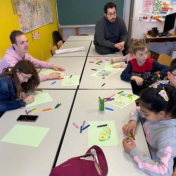 Photo stage de peinture Pâques 2023